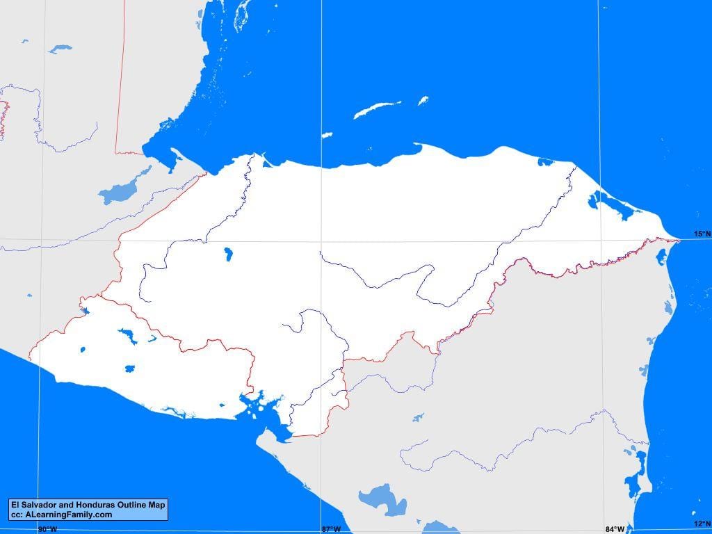 Хондурас е празна картата