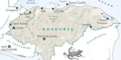 Картата la ceiba, Хондурас